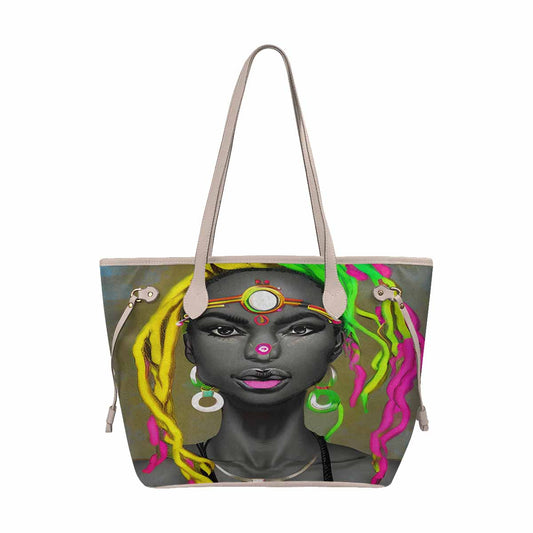 Dreads & Braids, elegant dressy tote handbag, Fulangiara 6