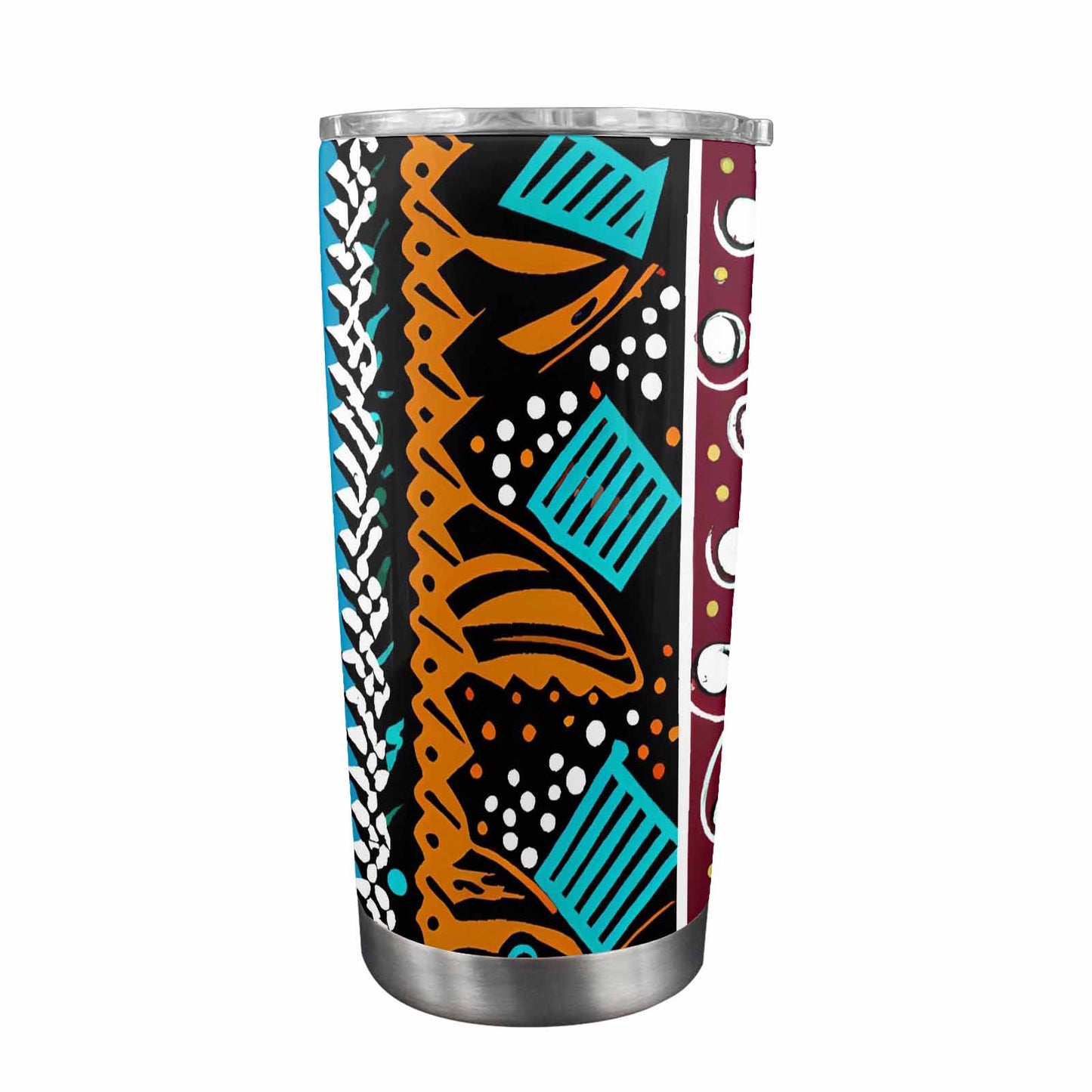 African Art, tumbler, mug, travel mug, design 36