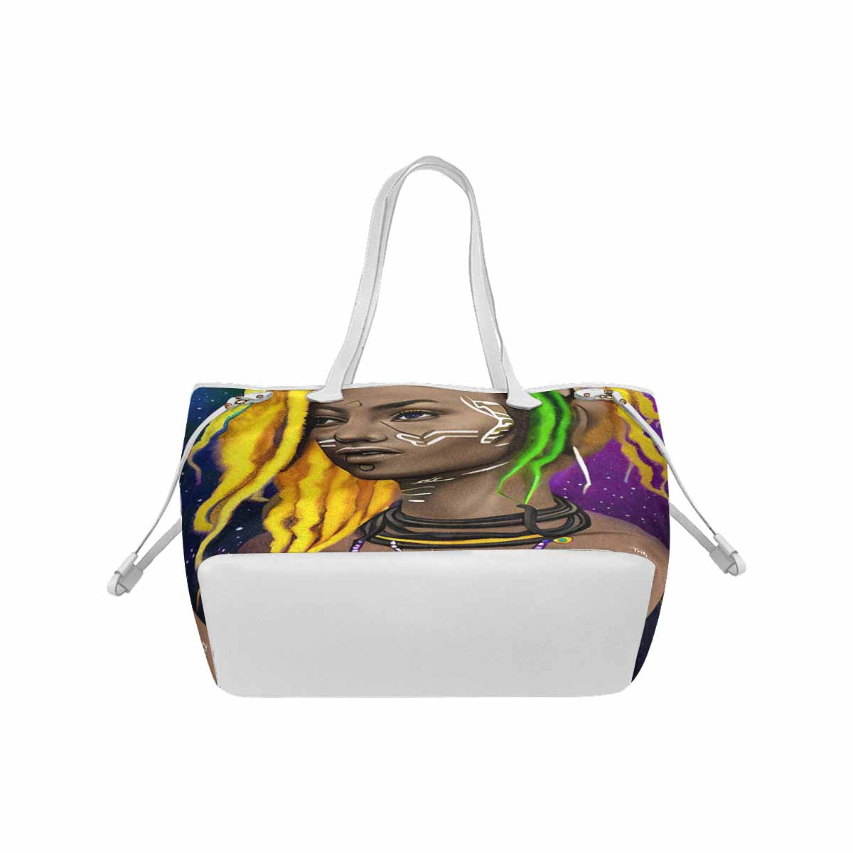 :Dreads & Braids, elegant dressy tote handbag, Fulangiara 1