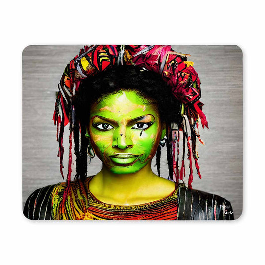 Dreads & Braids, 9 x 7 in amazing design mouse pad, Fulangiara 2