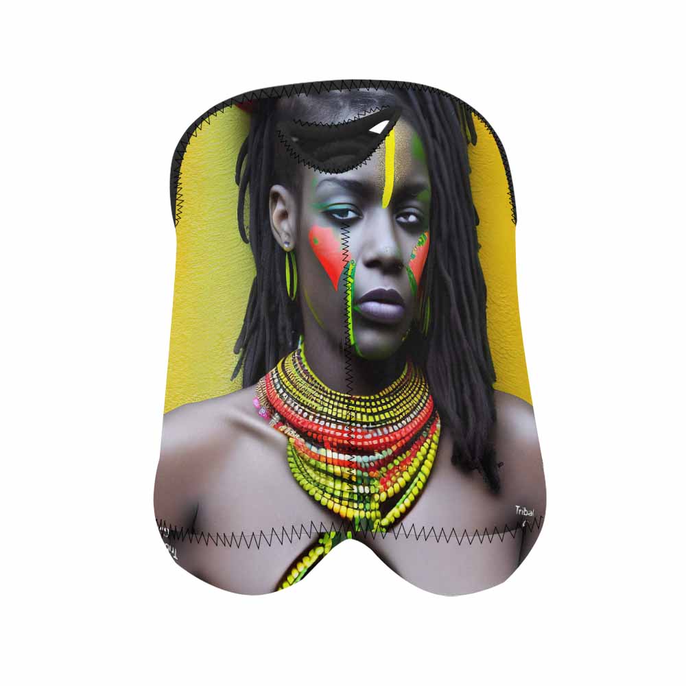 Dreads & Braids, 2 bottle wine bag, picnic or gift, african tribalgirlz Fulangiara 42