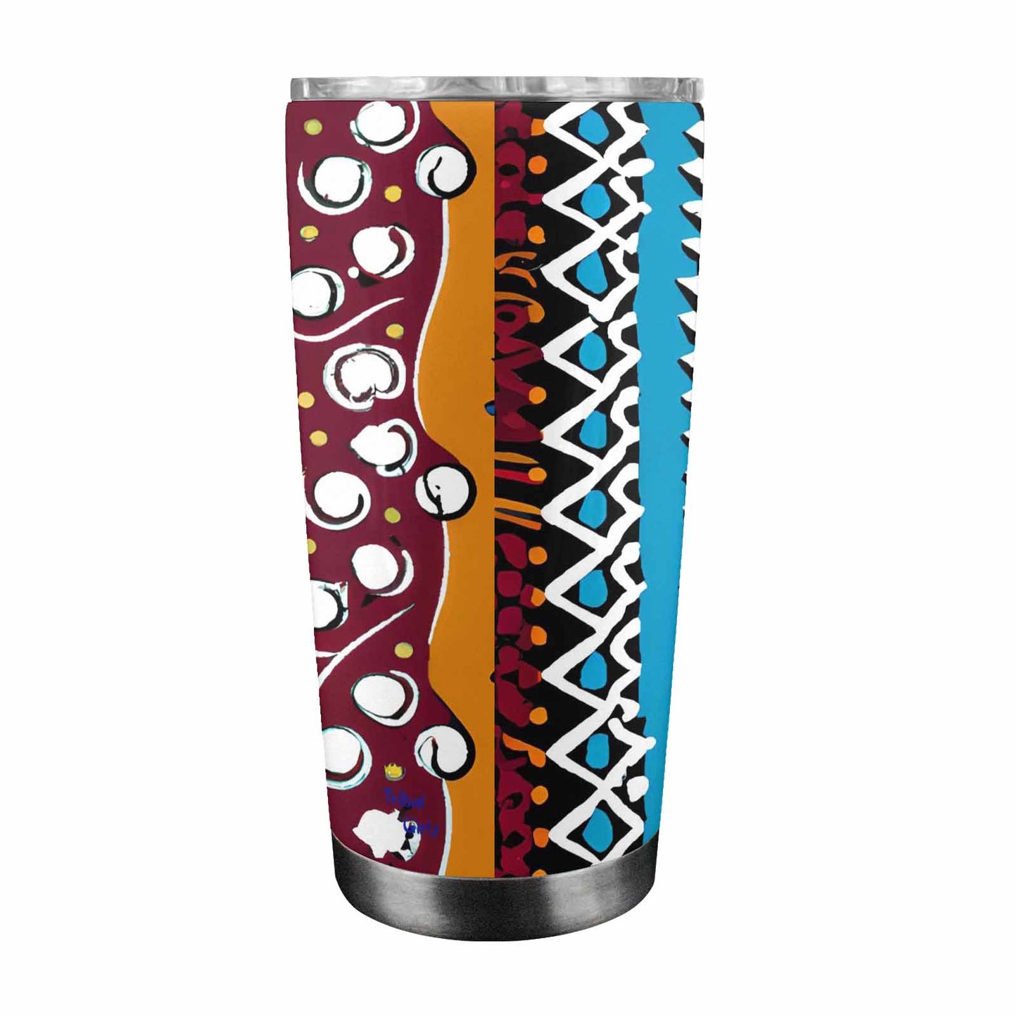 African Art, tumbler, mug, travel mug, design 36