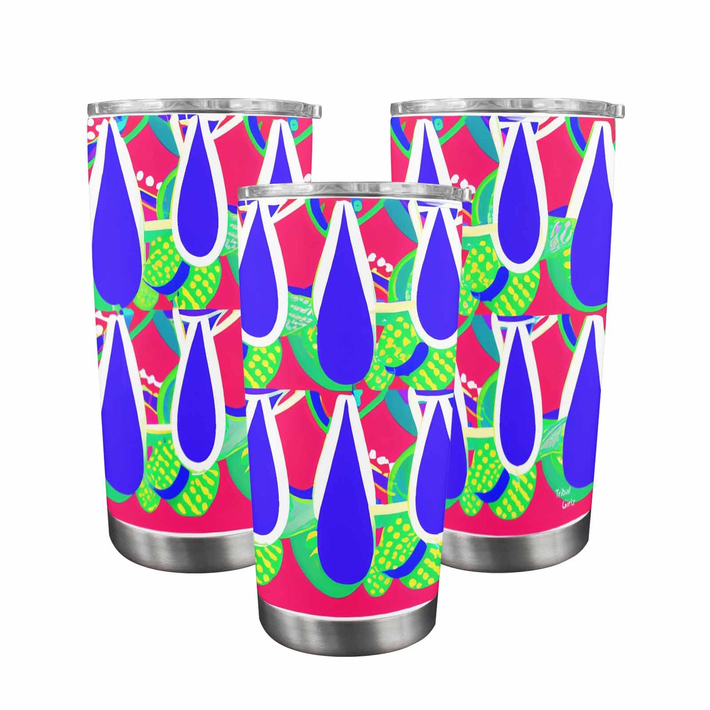 African Art, tumbler, mug, travel mug, design 33