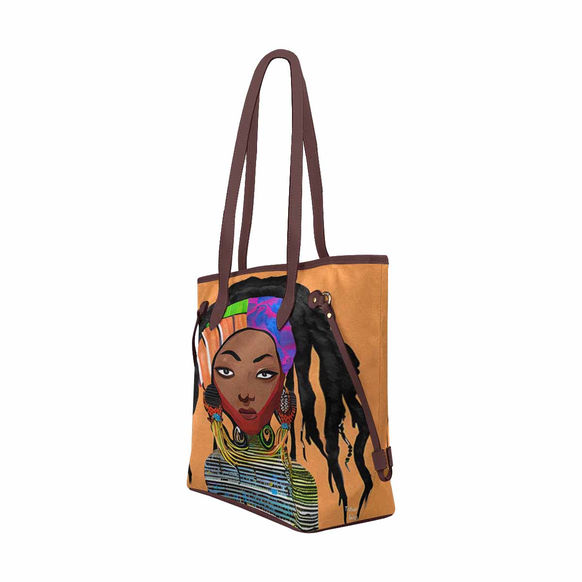 Dreads & Braids, elegant dressy tote handbag, Fulangiara 18