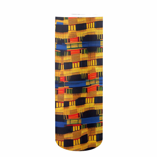 African Art, tall stainless steel insulated tumbler, travel mug, design 27