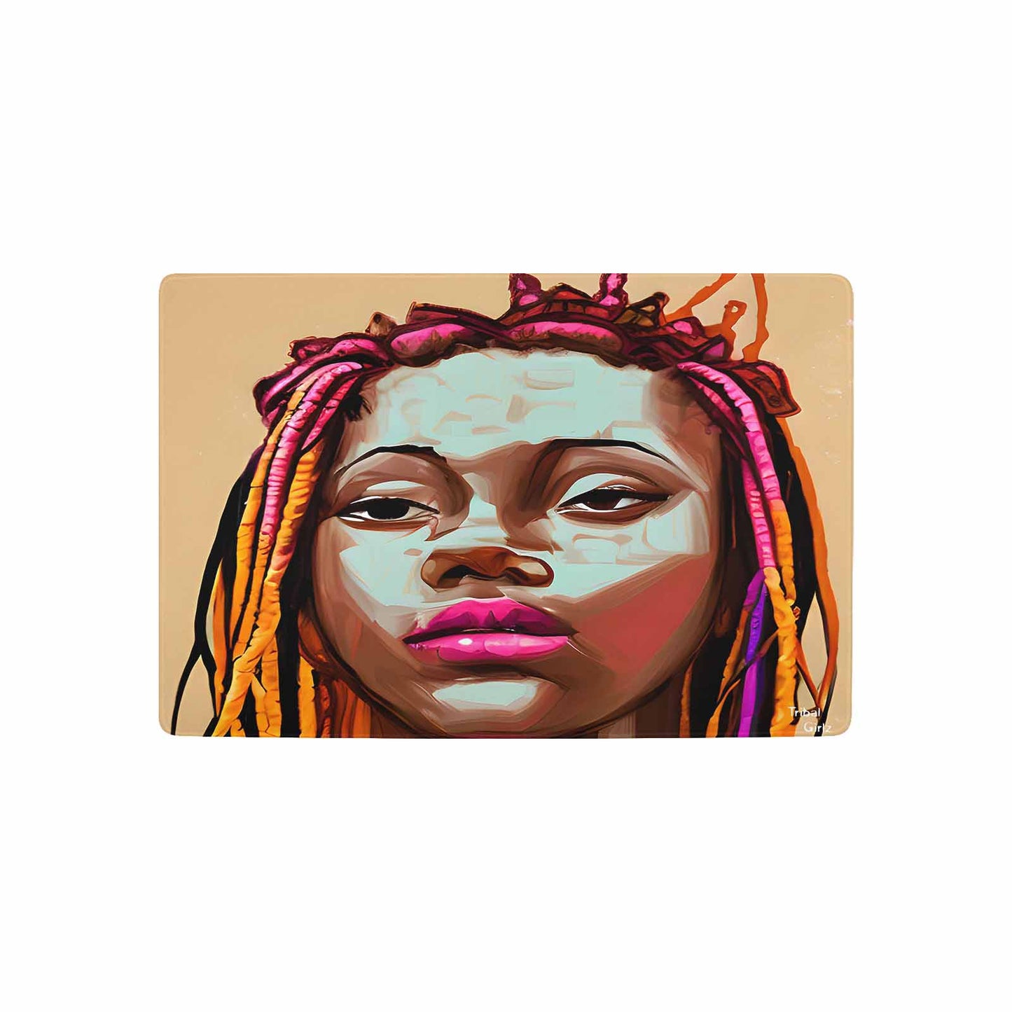 Dreads & Braids, 23 x 16 in amazing design mouse pad, Fulangiara 11