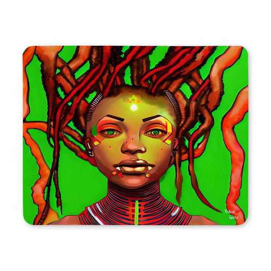 Dreads & Braids, 9 x 7 in amazing design mouse pad, Fulangiara 47