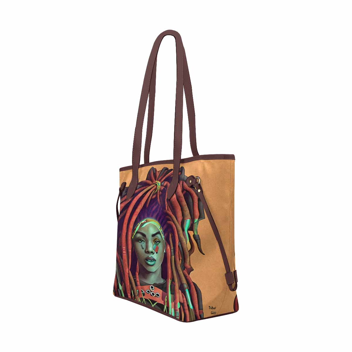 Dreads & Braids, elegant dressy tote handbag, Fulangiara 34