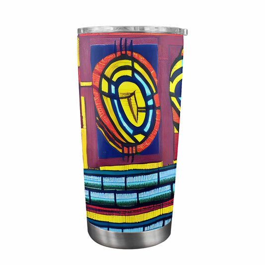 African Art, tumbler, mug, travel mug, design 28