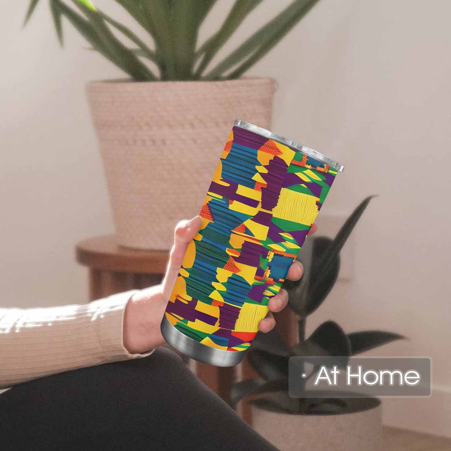 African Art, tumbler, mug, travel mug, design 30