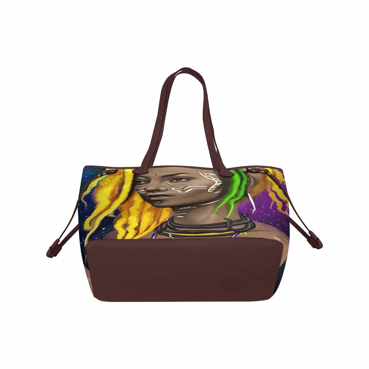 :Dreads & Braids, elegant dressy tote handbag, Fulangiara 1