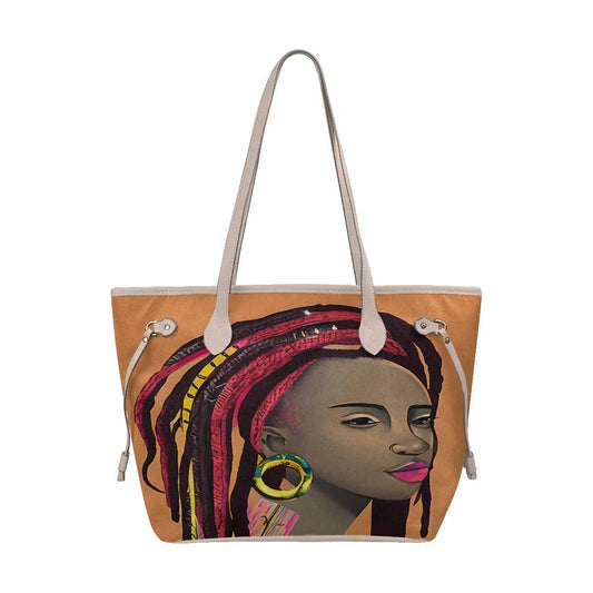 Dreads & Braids, elegant dressy tote handbag, Fulangiara 4