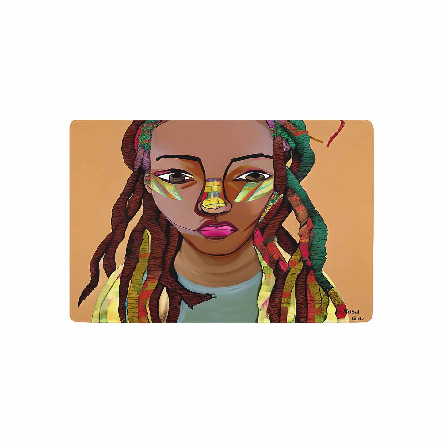 Dreads & Braids, 23 x 16 in amazing design mouse pad, Fulangiara 26