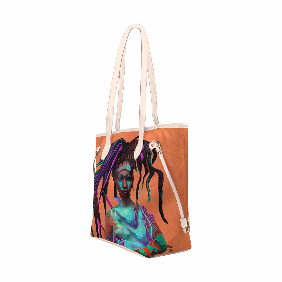 Dreads & Braids, elegant dressy tote handbag, Fulangiara 32