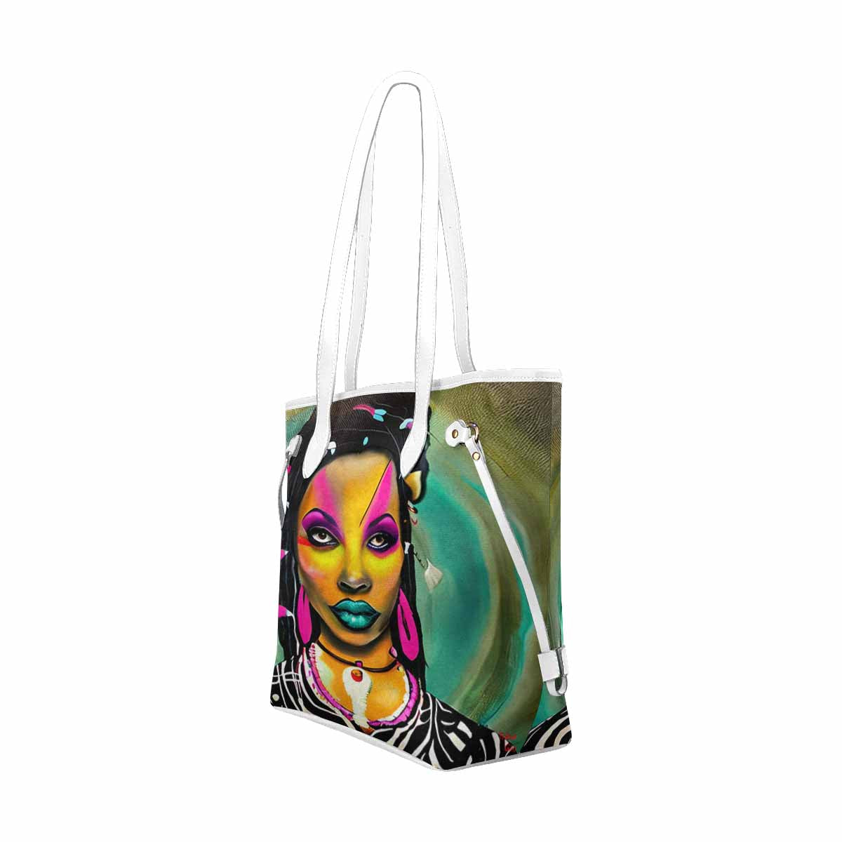 Dreads & Braids, elegant dressy tote handbag, Fulangiara 33