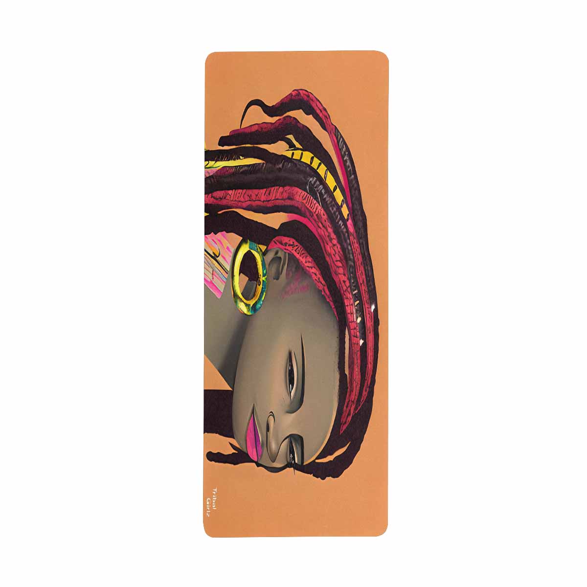 Dreads & Braids, 31 x 12 in large mouse pad, Fulangiara 4