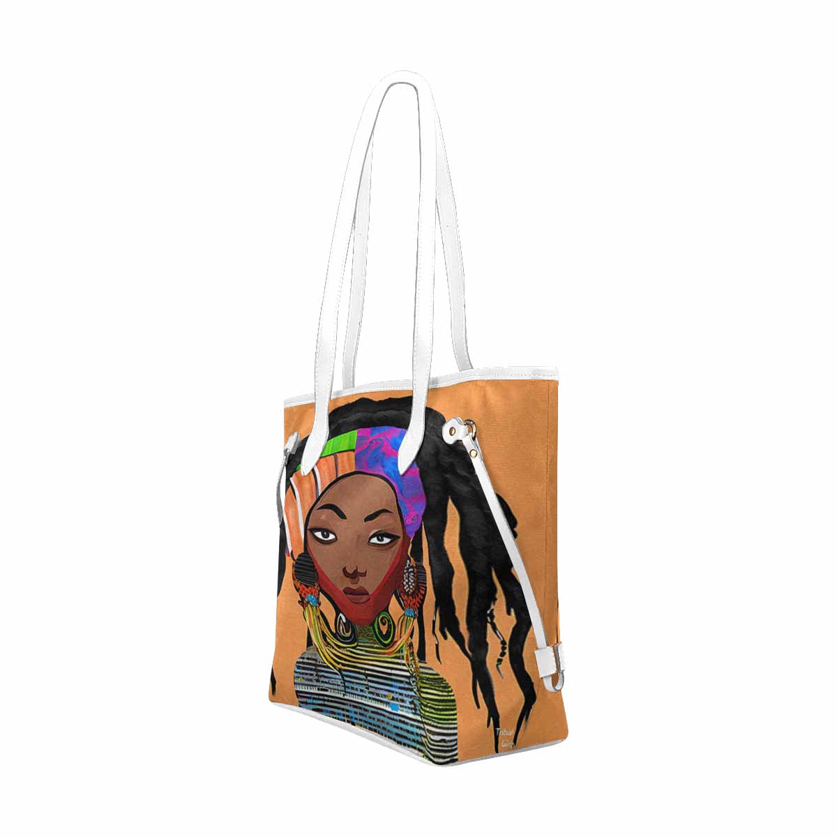 Dreads & Braids, elegant dressy tote handbag, Fulangiara 18