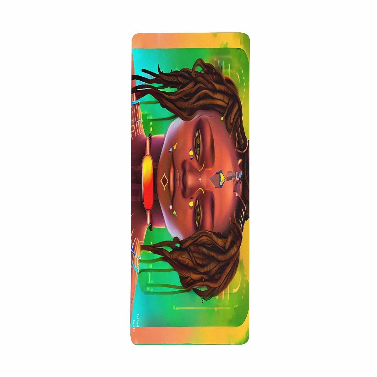 Dreads & Braids, 31 x 12 in large mouse pad, Fulangiara 45