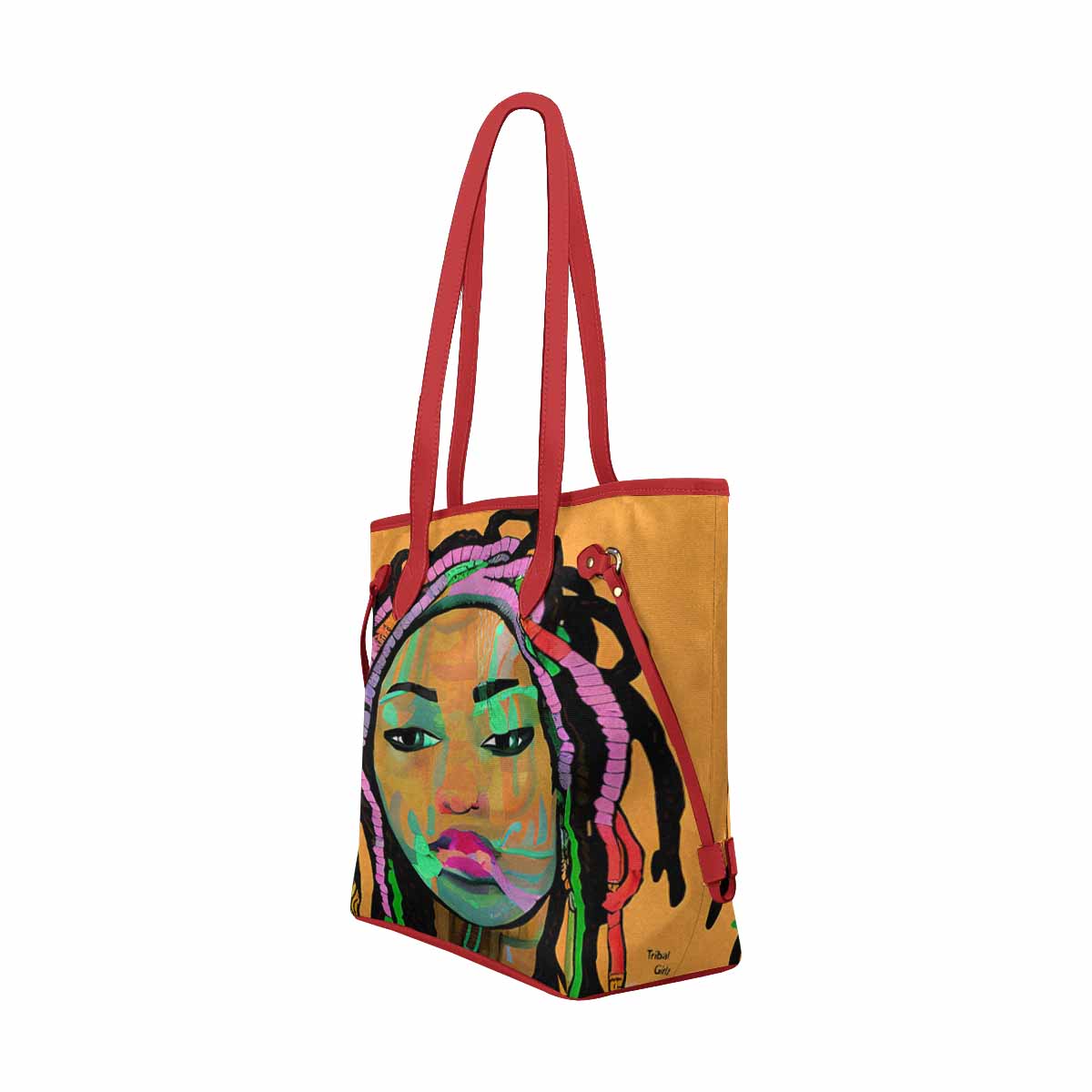 Dreads & Braids, elegant dressy tote handbag, Fulangiara 3