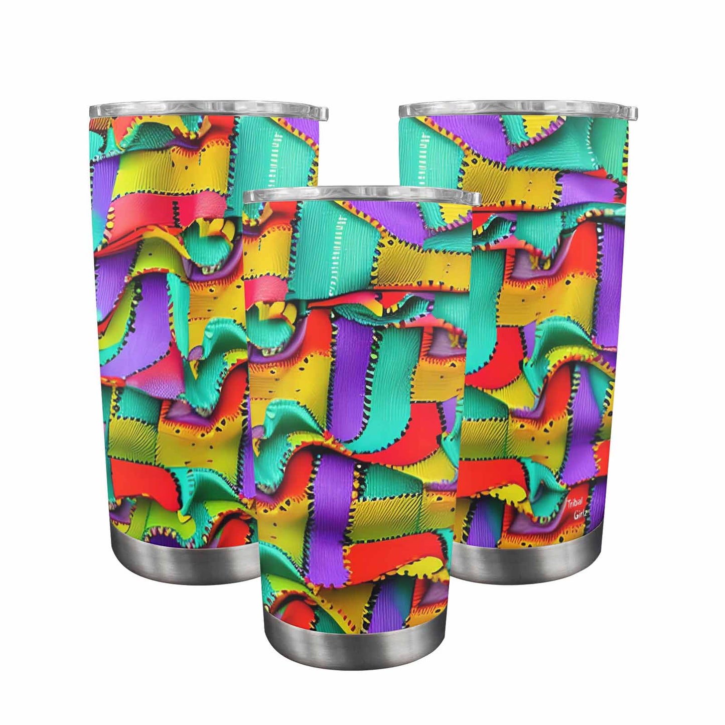 African Art, tumbler, mug, travel mug, design 05