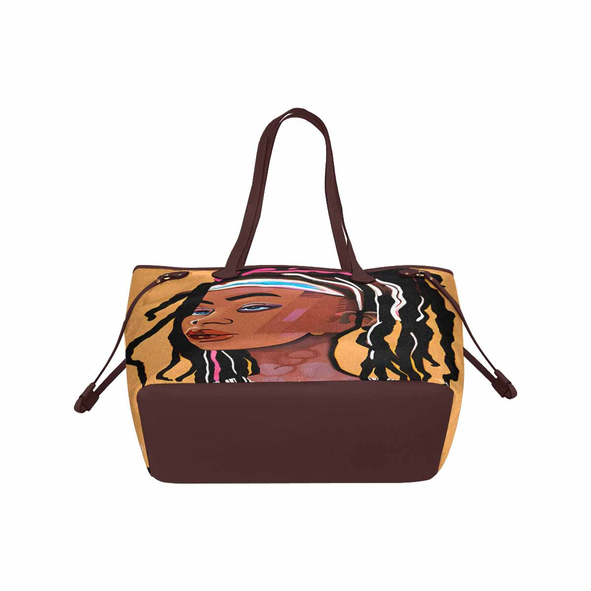 Dreads & Braids, elegant dressy tote handbag, Fulangiara 16