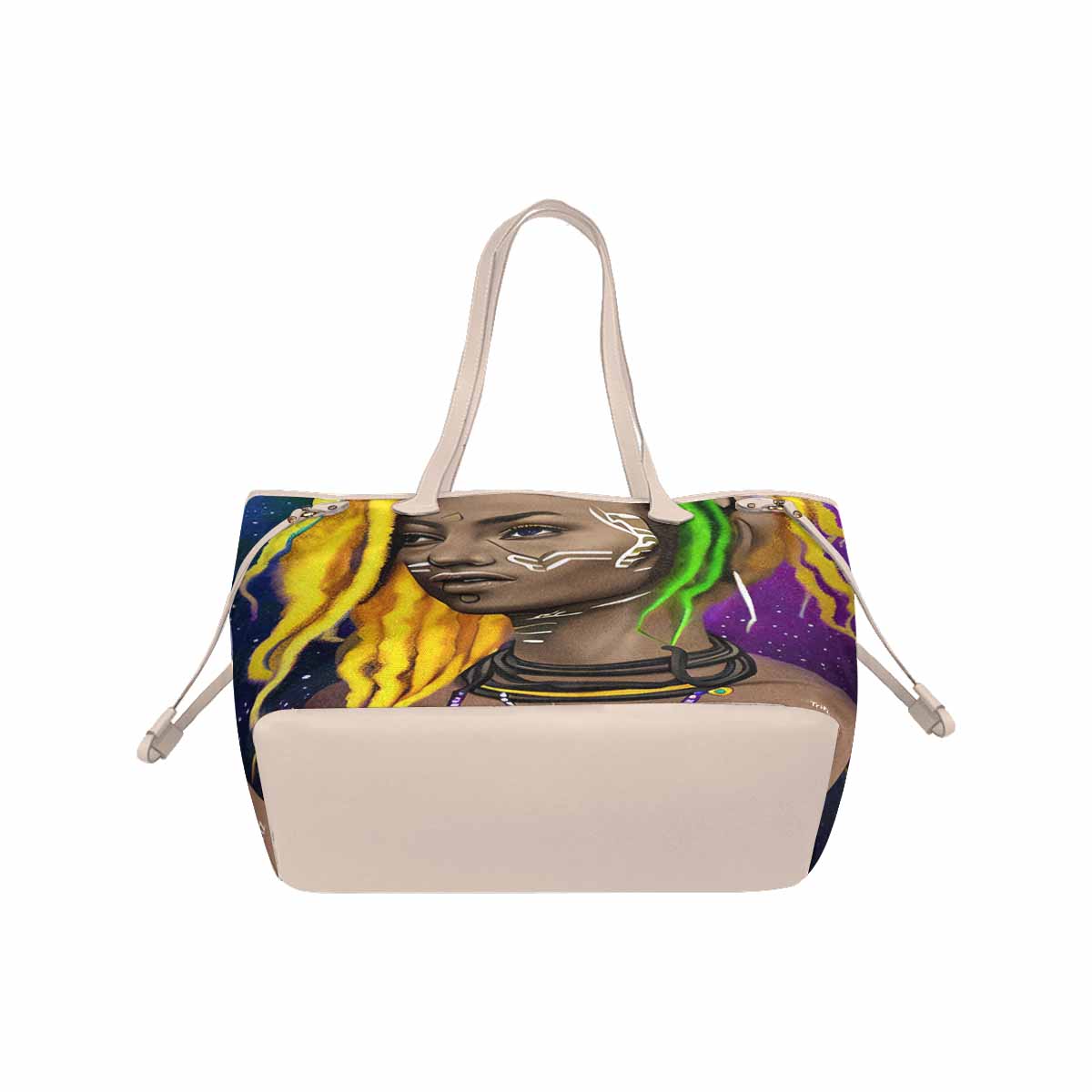 :Dreads & Braids, elegant dressy tote handbag, Fulangiara 1