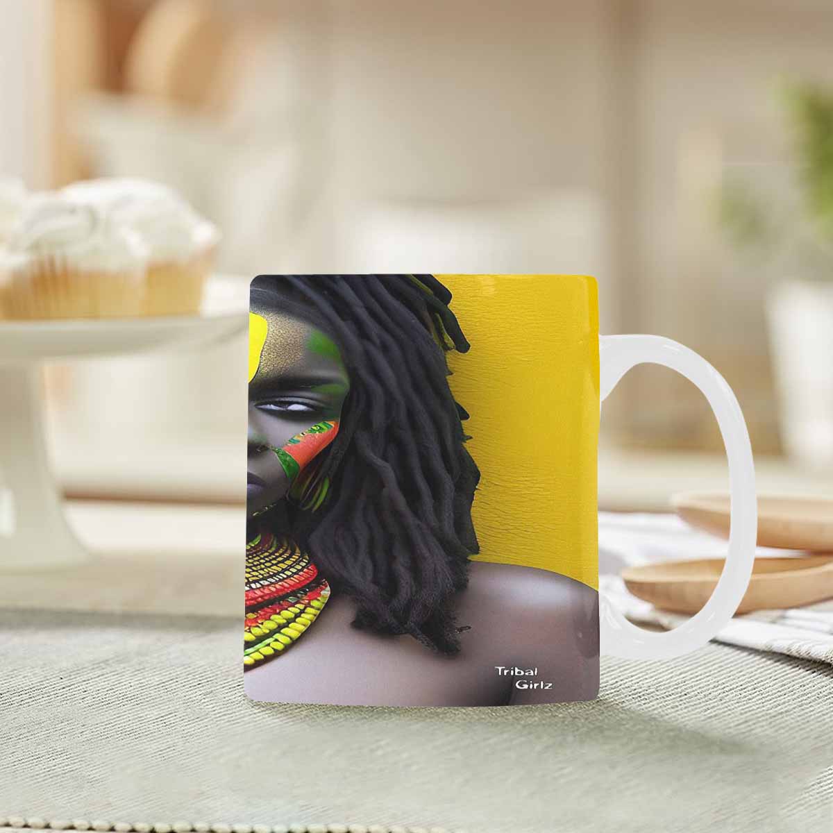 Dreads & Braids, coffee mug, african tribalgirlz Fulangiara 42