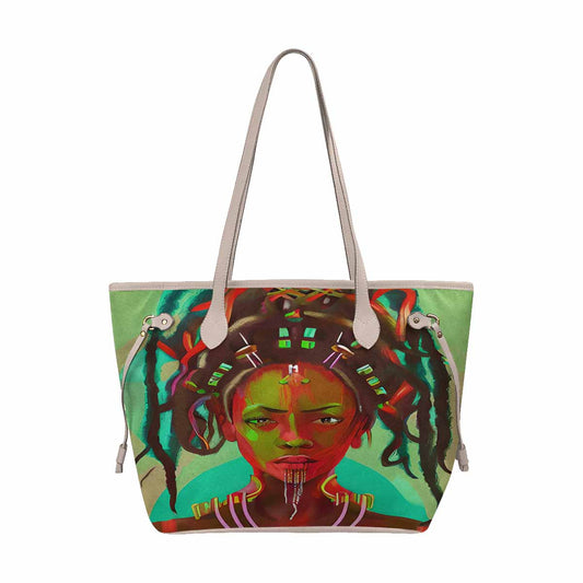 Dreads & Braids, elegant dressy tote handbag, Fulangiara 50