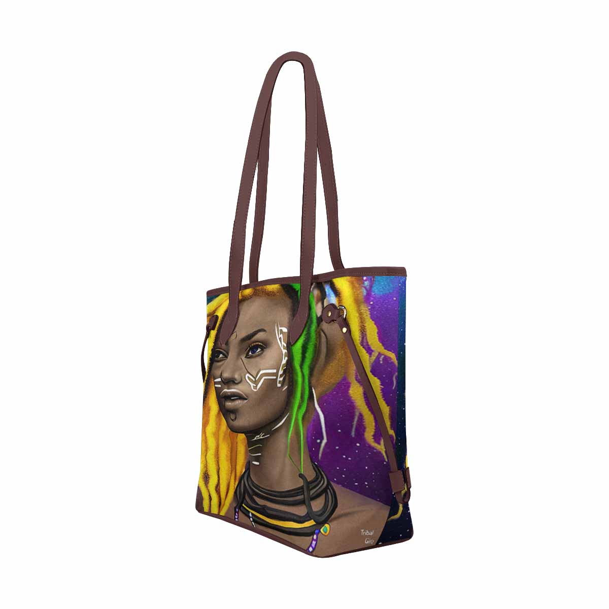 :Dreads & Braids, elegant dressy tote handbag, Fulangiara 1