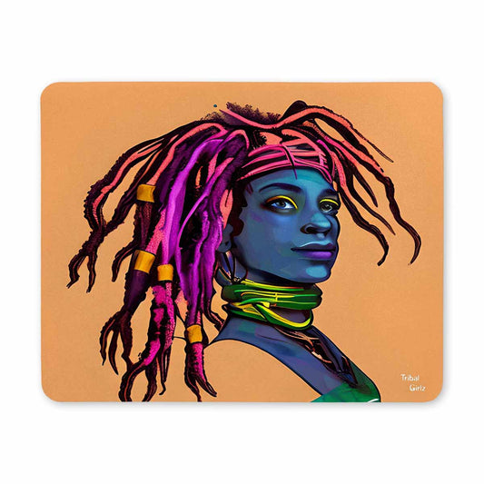 Dreads & Braids, 9 x 7 in amazing design mouse pad, Fulangiara 10