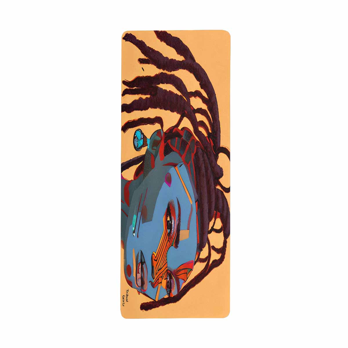 Dreads & Braids, 31 x 12 in large mouse pad, Fulangiara 23