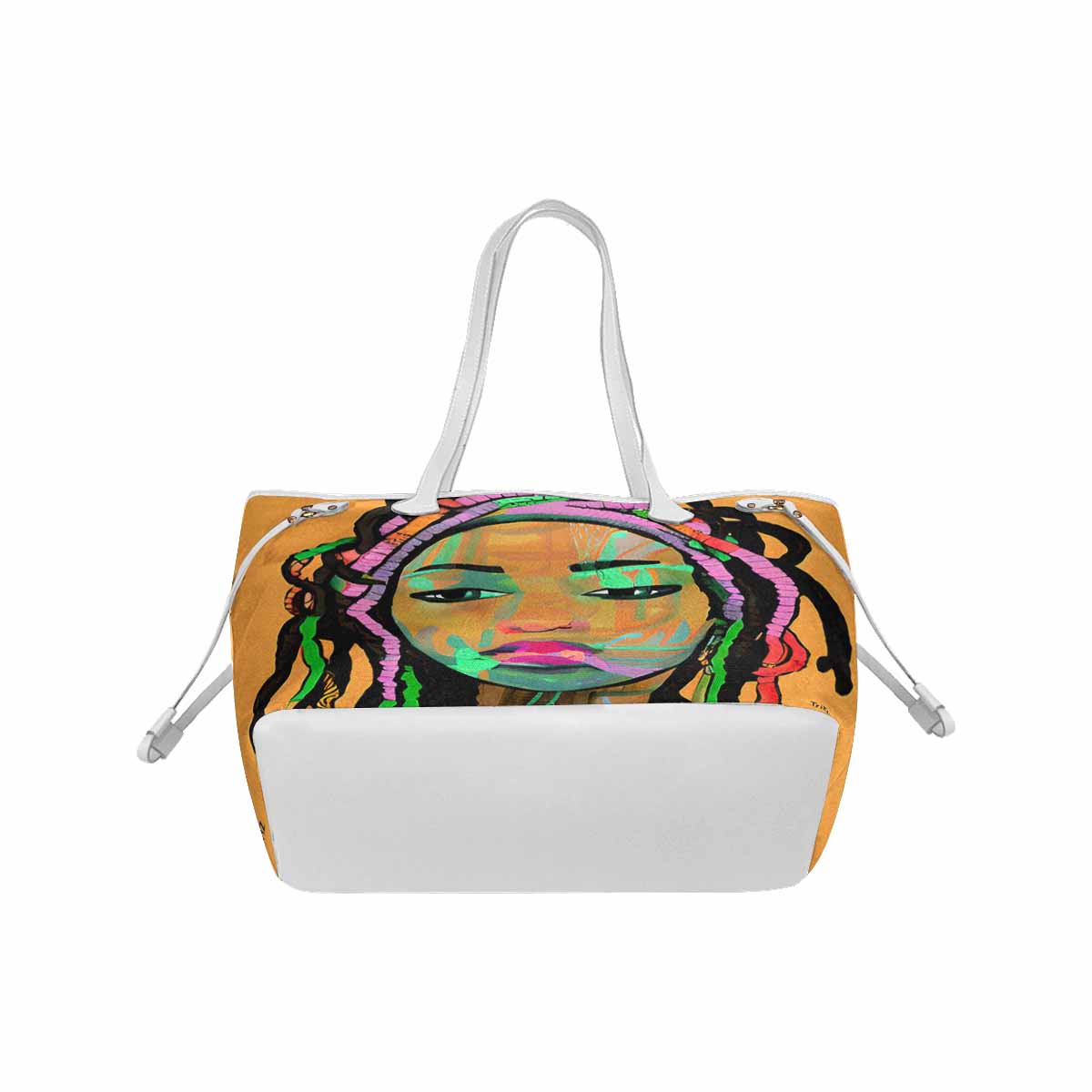 Dreads & Braids, elegant dressy tote handbag, Fulangiara 3