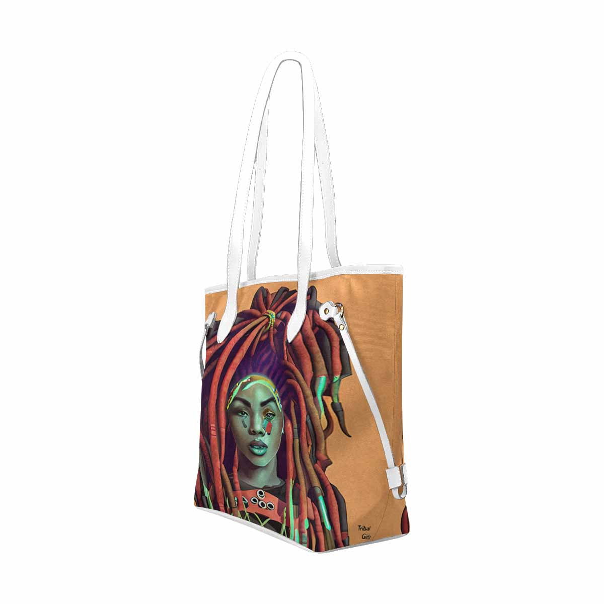 Dreads & Braids, elegant dressy tote handbag, Fulangiara 34