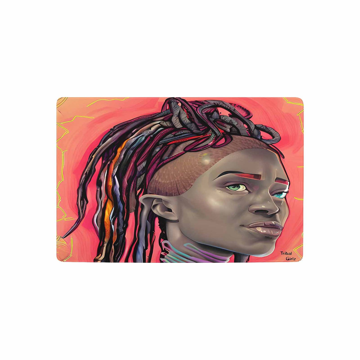 Dreads & Braids, 23 x 16 in amazing design mouse pad, Fulangiara 40