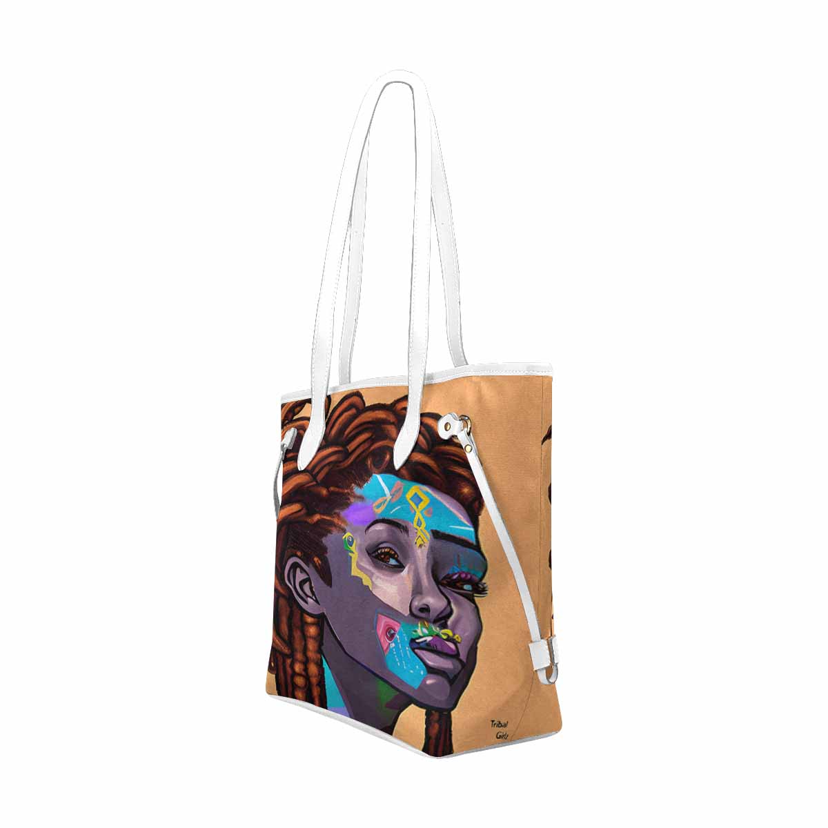 Dreads & Braids, elegant dressy tote handbag, Fulangiara 36