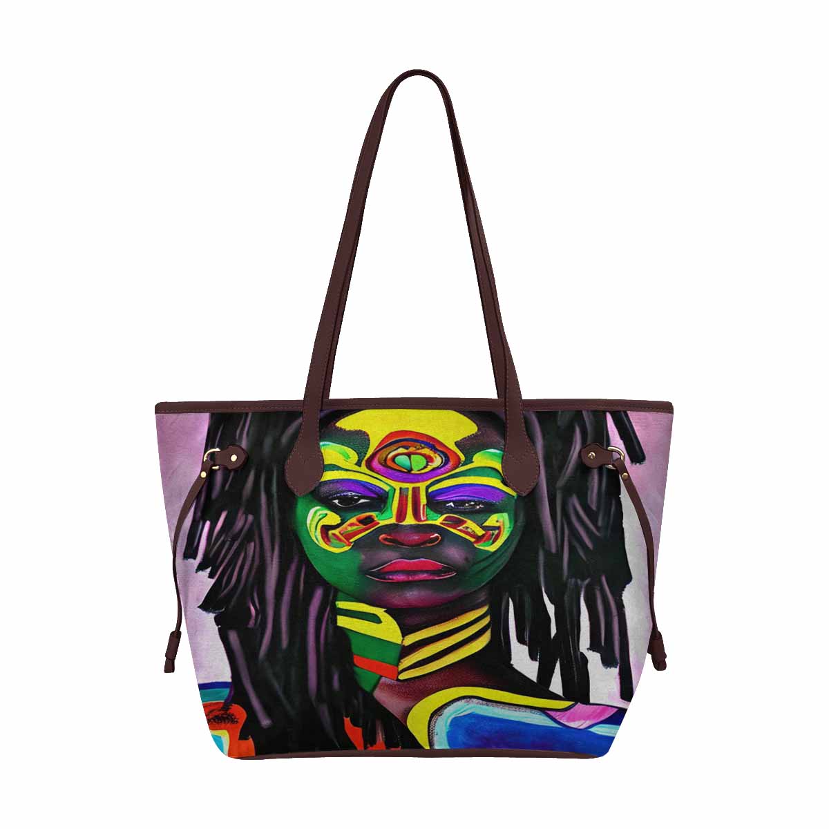 Dreads & Braids, elegant dressy tote handbag, Fulangiara 15