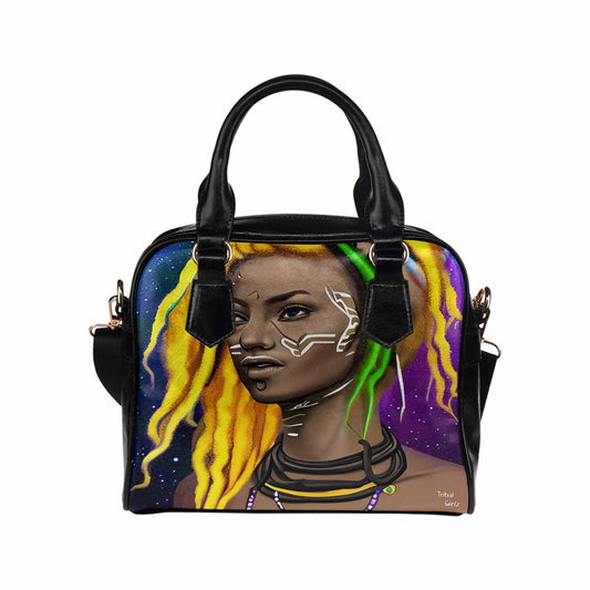 Fulangiara 1,  Dreads & Braids, cute shoulder bag, African Tribal