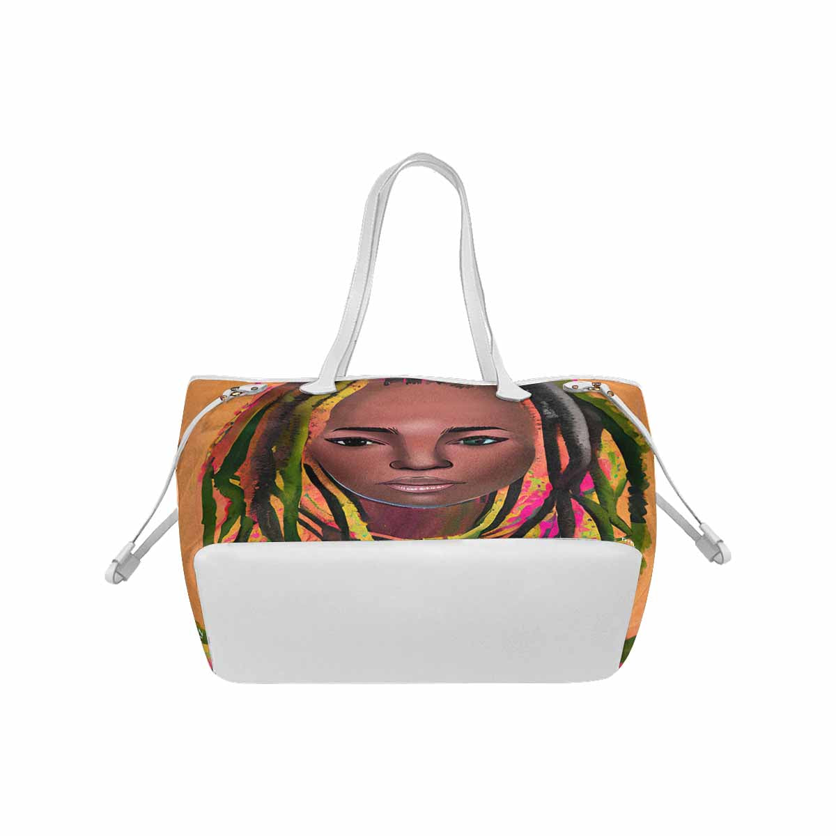 Dreads & Braids, elegant dressy tote handbag, Fulangiara 12