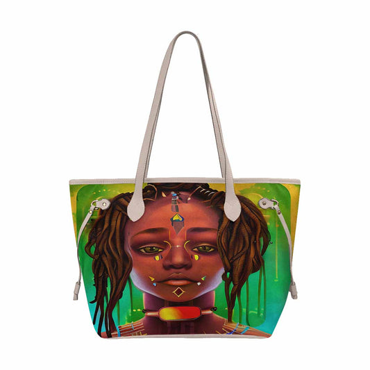 Dreads & Braids, elegant dressy tote handbag, Fulangiara 45