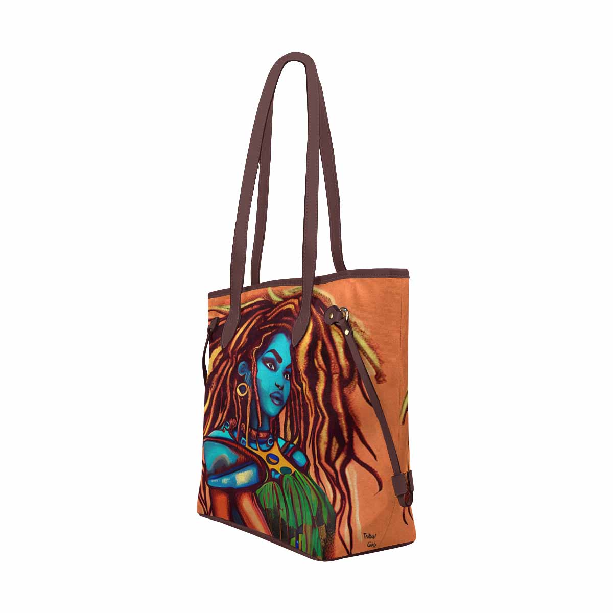 Dreads & Braids, elegant dressy tote handbag, Fulangiara 30