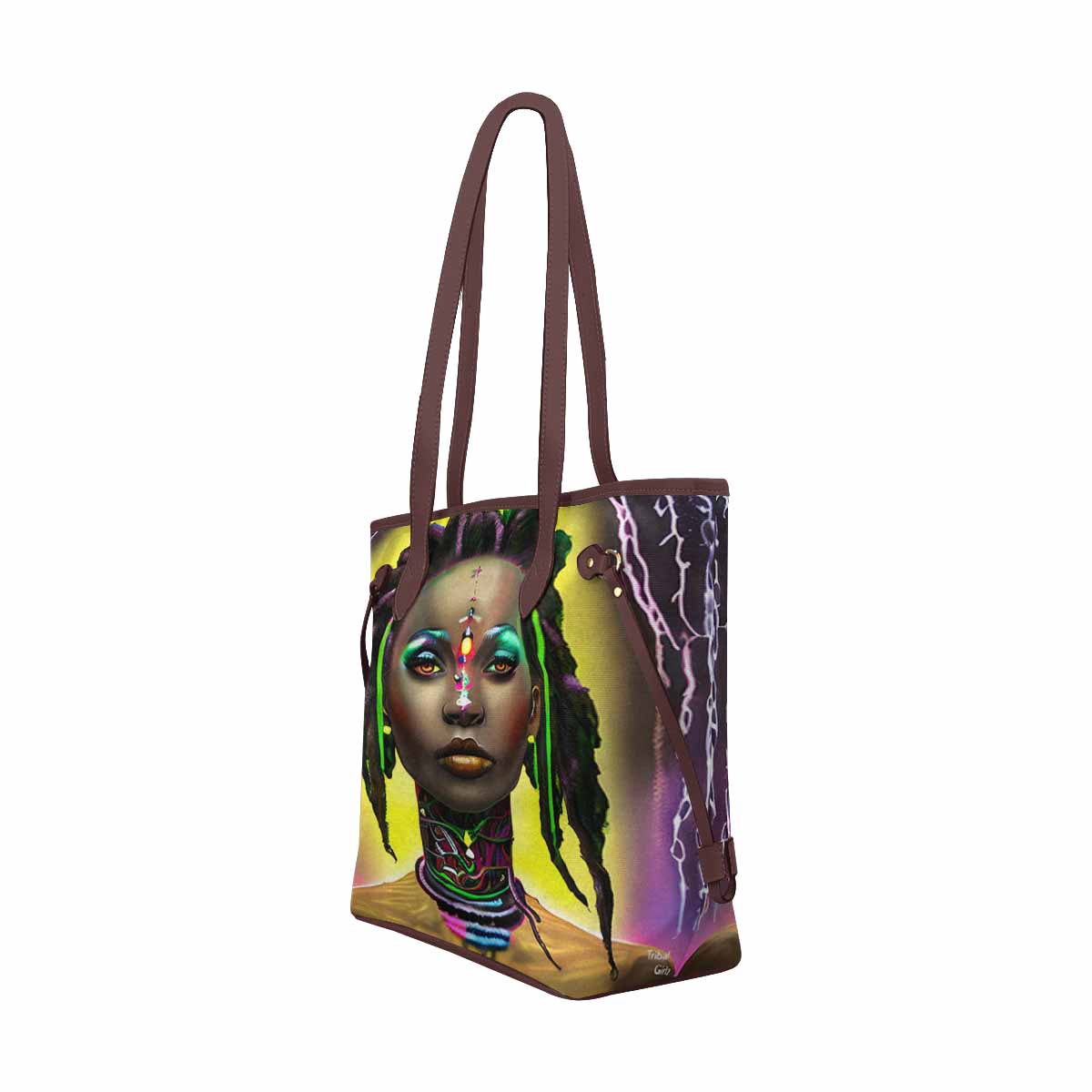 Dreads & Braids, elegant dressy tote handbag, Fulangiara 29