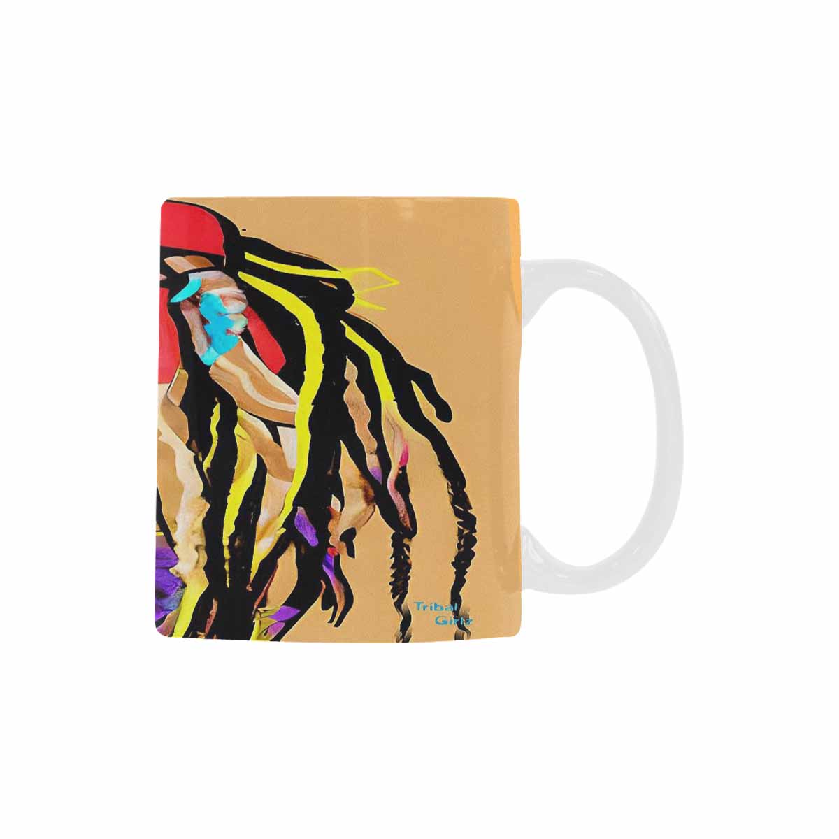 Dreads & Braids, coffee mug, african tribalgirlz Fulangiara 14