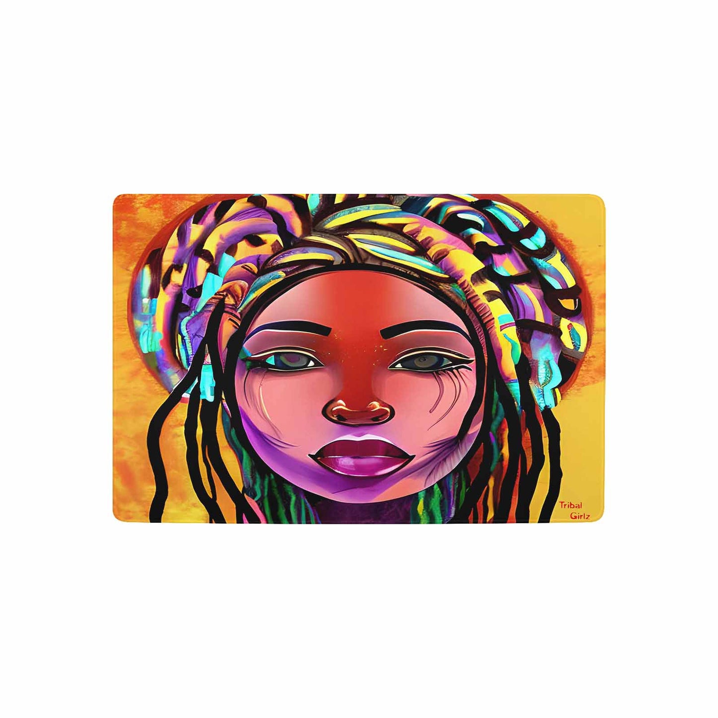 Dreads & Braids, 23 x 16 in amazing design mouse pad, Fulangiara 22