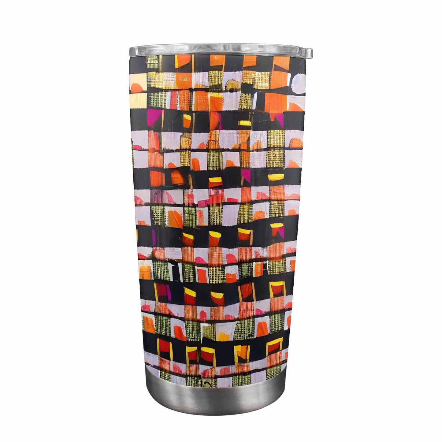 African Art, tumbler, mug, travel mug, design 17