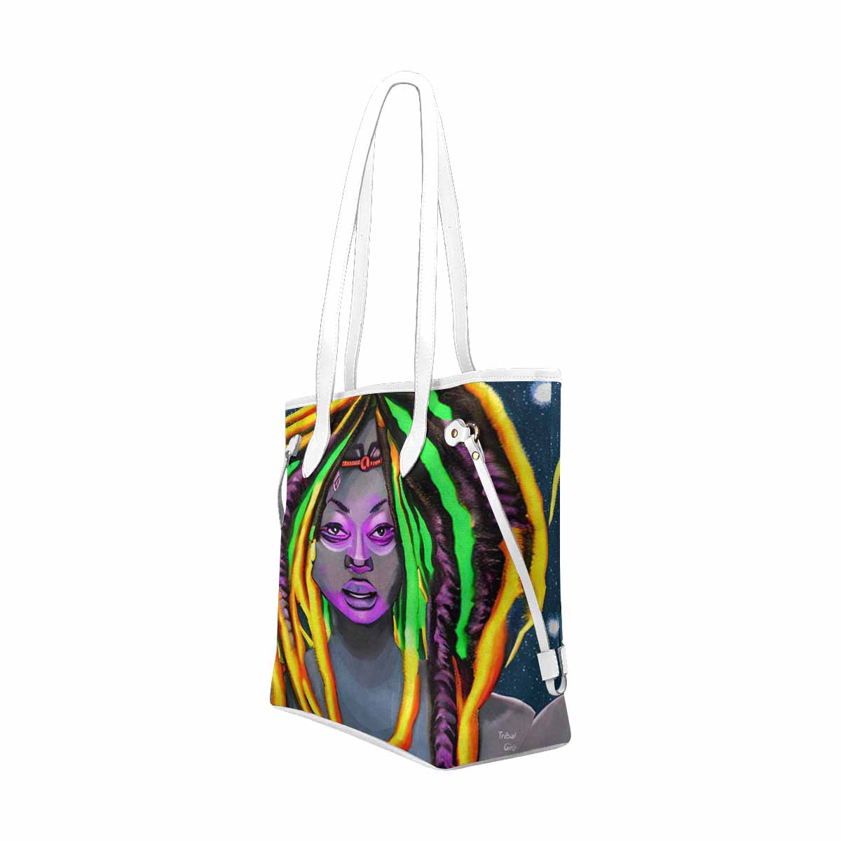 Dreads & Braids, elegant dressy tote handbag, Fulangiara 28