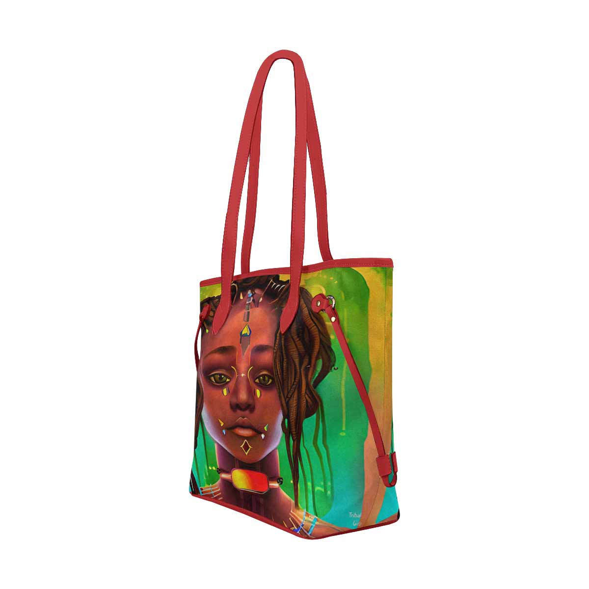 Dreads & Braids, elegant dressy tote handbag, Fulangiara 45