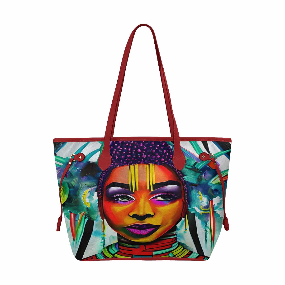 Dreads & Braids, elegant dressy tote handbag, Fulangiara 35