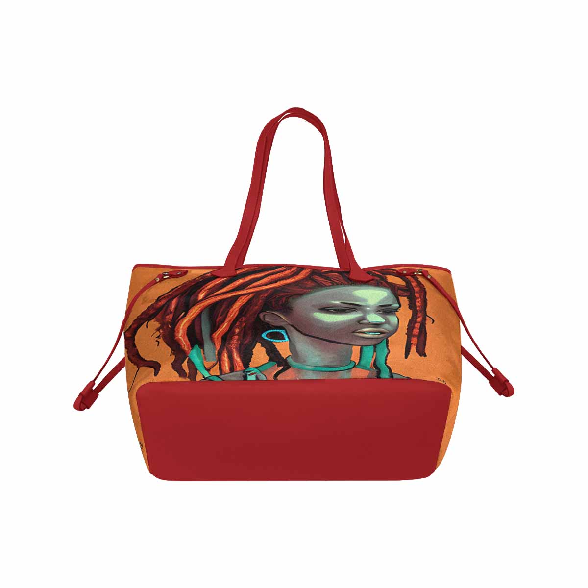 Dreads & Braids, elegant dressy tote handbag, Fulangiara 38 x