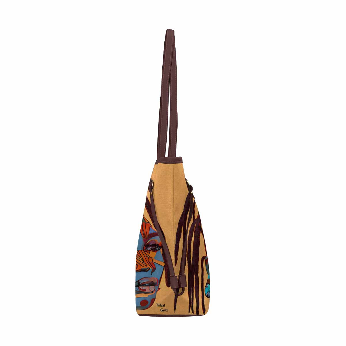 Dreads & Braids, elegant dressy tote handbag, Fulangiara 23