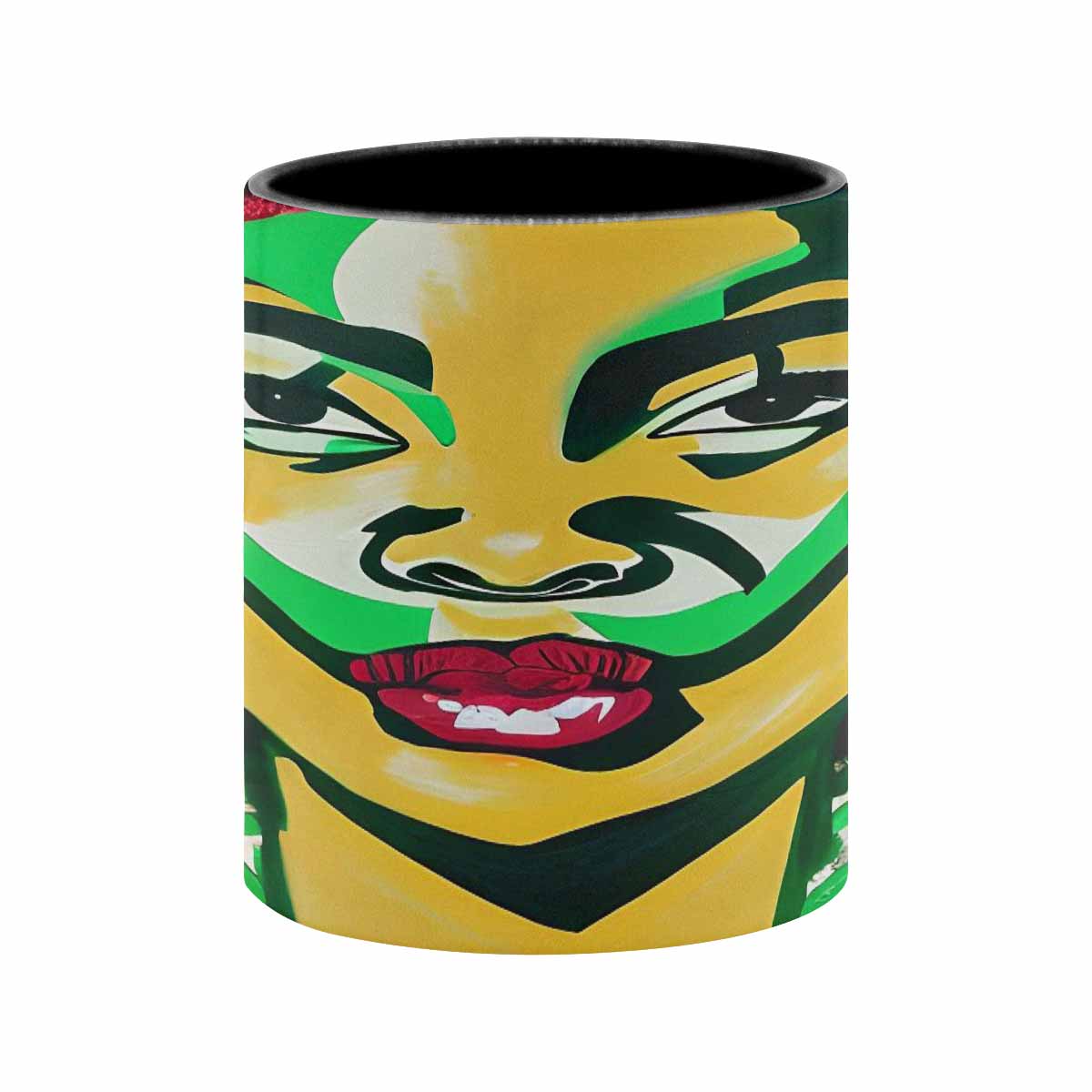 Dreads & Braids, inner color coffee mug, african tribalgirlz Fulangiara 50